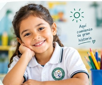 Estudiante feliz Colegio Mi Pequeño Paraíso